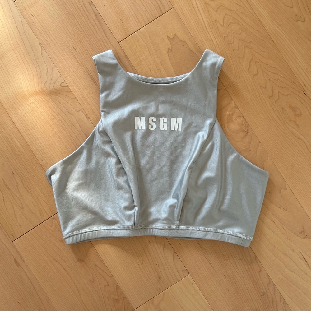 MSGM Women's Sports Bra Tank Top size M (NWT)